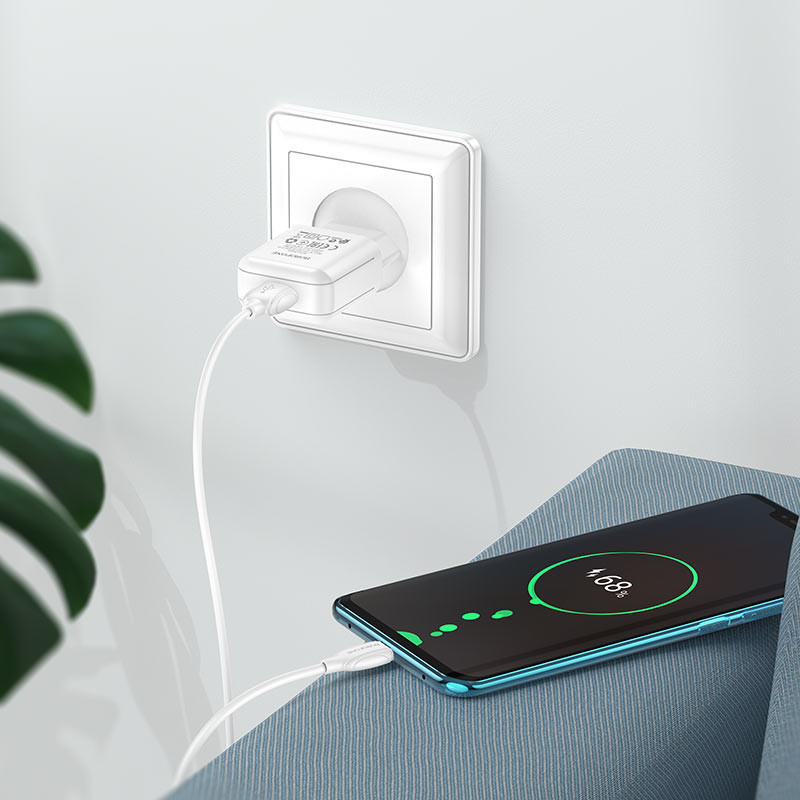 МЗП Borofone BA64A Single port + Type-C дивитися фото №3