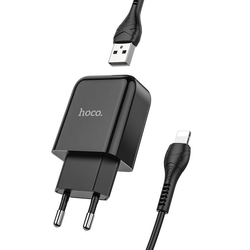 МЗП HOCO N2 (1USB/2.1A) + USB - Lightning дивитися фото №2