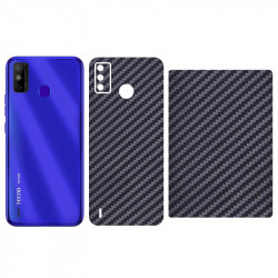 Захисна плівка SKLO Back (тил) Carbon (тех.пак) для TECNO Pova 2 (LE7n)
