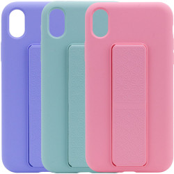 Чохол Silicone Case Hand Holder для Apple iPhone XR (6.1")