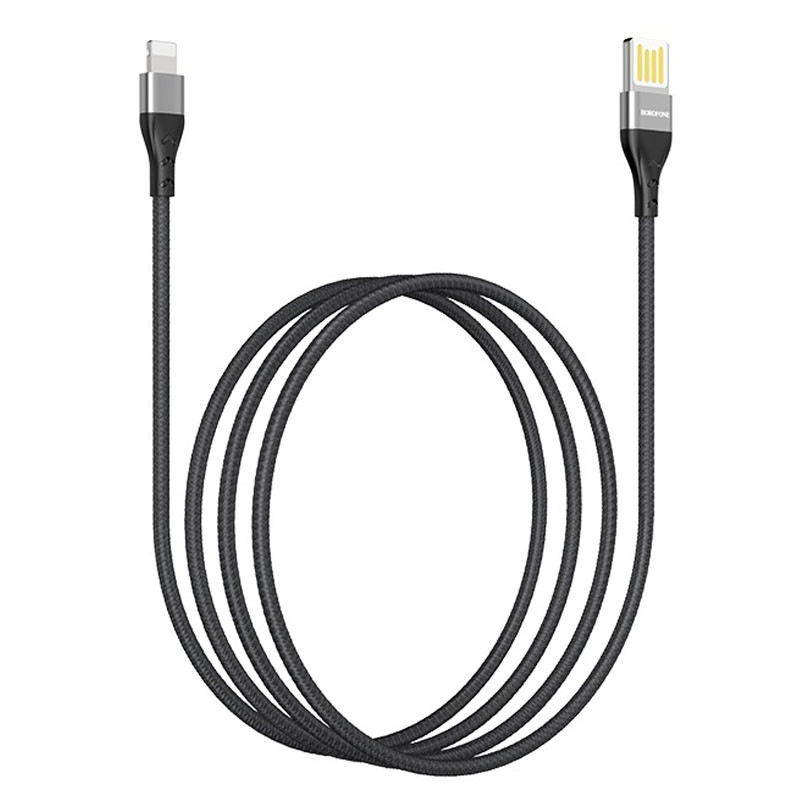 Дата кабель Borofone BU11 Tasteful USB to Lightning (1.2m) дивитися фото №2
