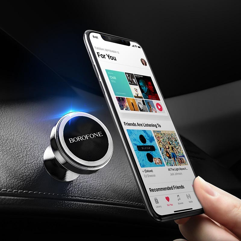 Автотримач Borofone BH5 Platinum metal дивитися фото №5