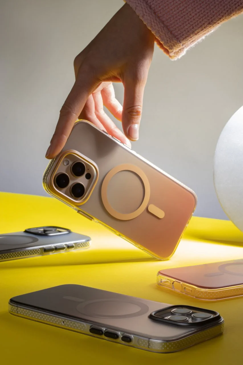 Чехол TPU+PC Shadow with Magnetic Fit для Apple iPhone 15 (6.1"), TPU+PC, купить оптом с доставкой