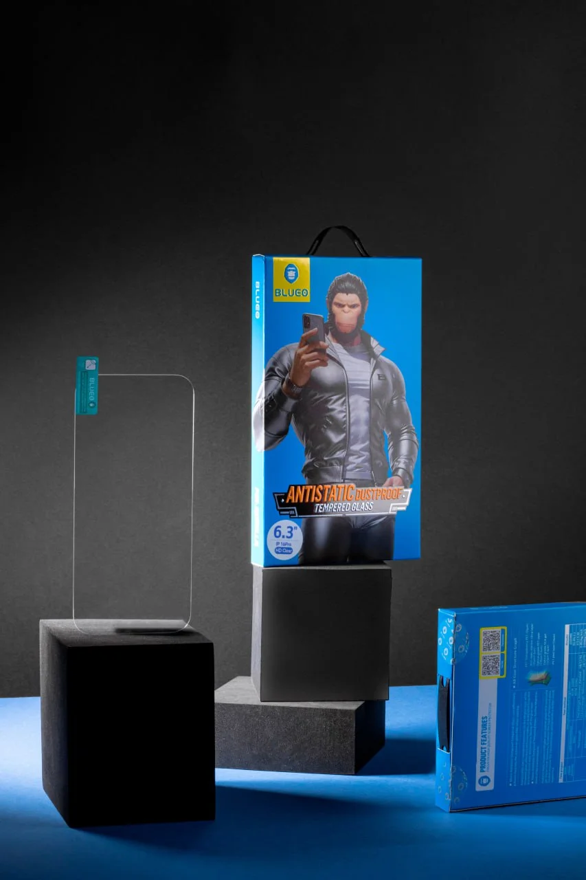 Защитное 2.5D стекло Blueo Full Cover HD Clear для Apple iPhone 15 / 16 (6.1"), Закаленное стекло, купить оптом с доставкой