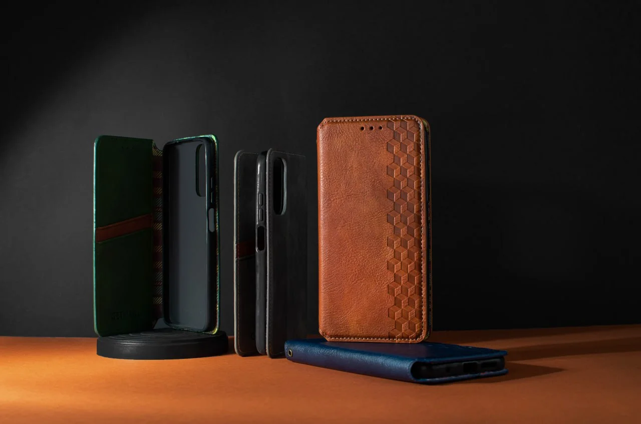 Кожаный чехол-книжка GETMAN Cubic (PU) для Xiaomi Redmi A7 Pro 4G / Poco C81, Искусственная кожа, купить оптом с доставкой