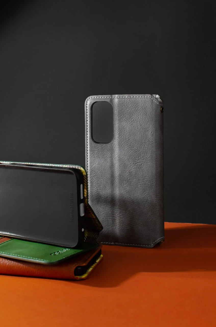 Кожаный чехол-книжка GETMAN Cubic (PU) для Xiaomi Redmi A7 Pro 4G / Poco C81, Искусственная кожа, купить оптом с доставкой