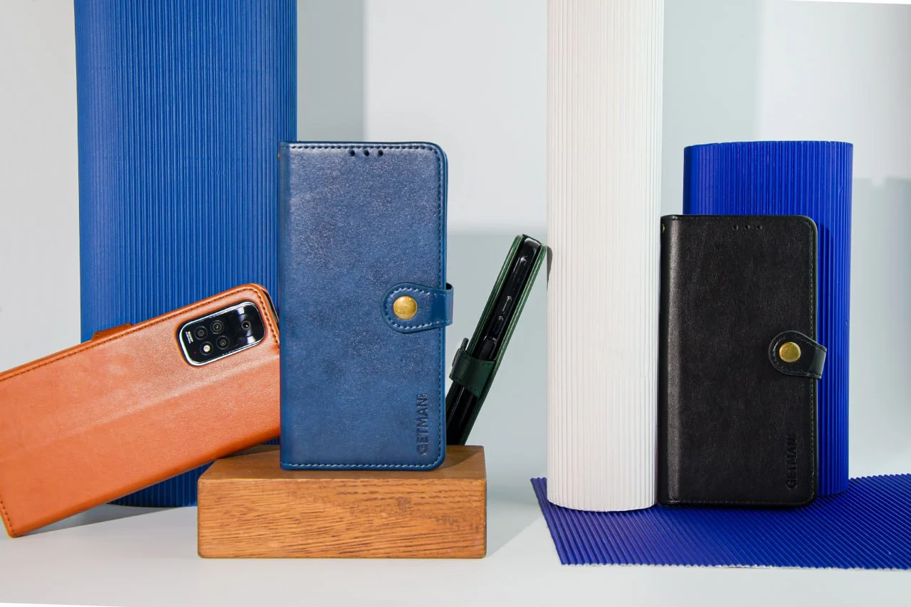 Кожаный чехол-книжка GETMAN Gallant (PU) для Xiaomi Redmi A7 Pro 4G / Poco C81, Искусственная кожа, купить оптом с доставкой