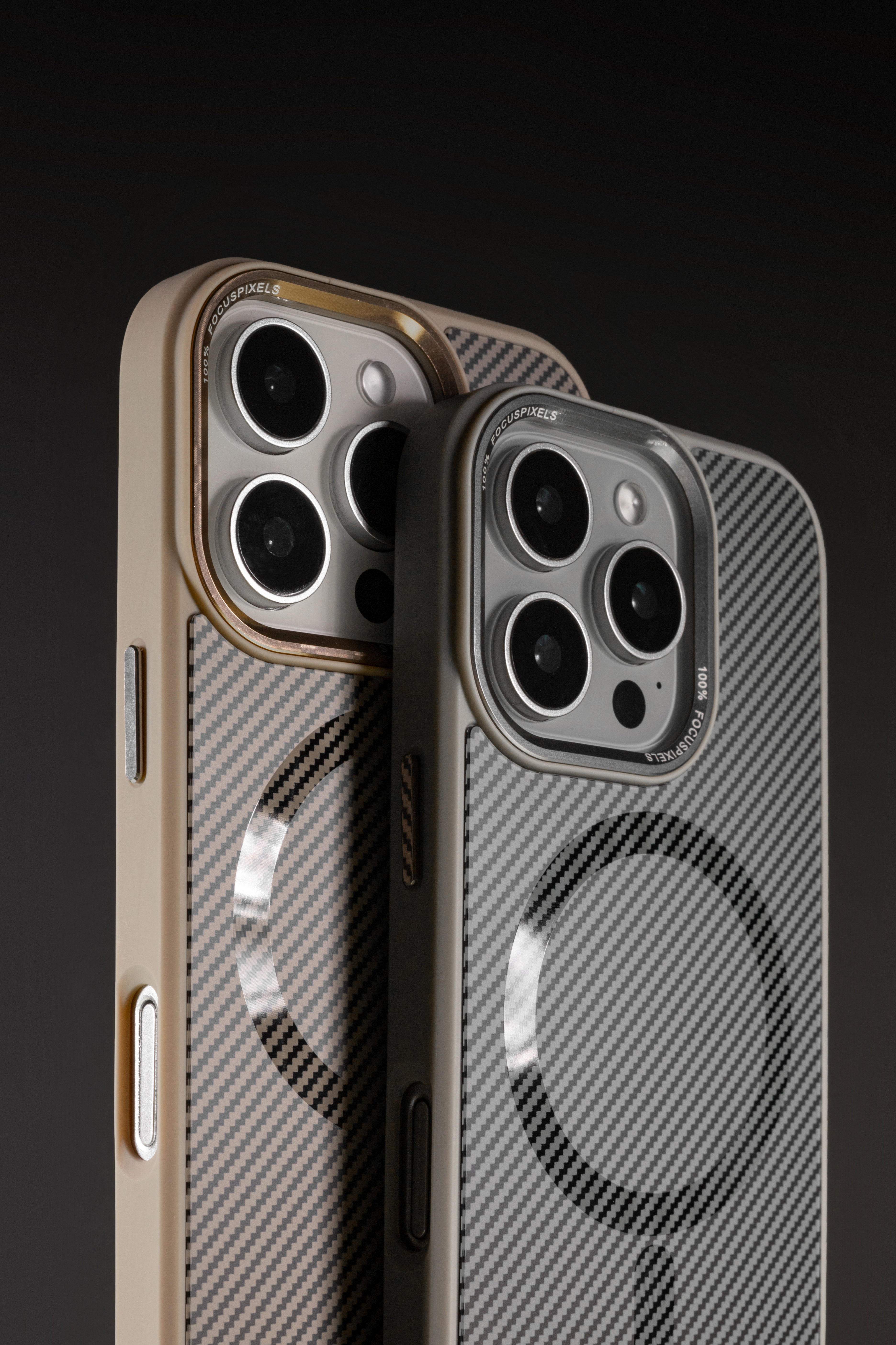 Чехол TPU+PC Carbon Mirage with MagSafe для Apple iPhone 15 Pro (6.1"), TPU+PC, купить оптом с доставкой