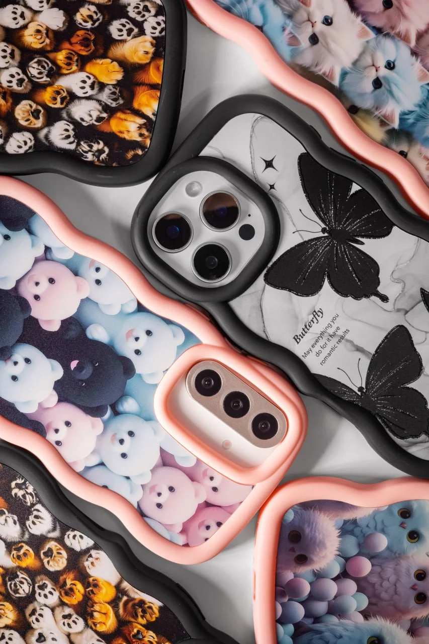 Чехол TPU Cloudy Pictures для Apple iPhone 15 (6.1"), TPU, купить оптом с доставкой