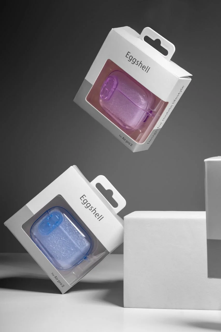Футляр TPU Colorful для навушників Airpods 1/2, TPU, купити оптом з доставкою