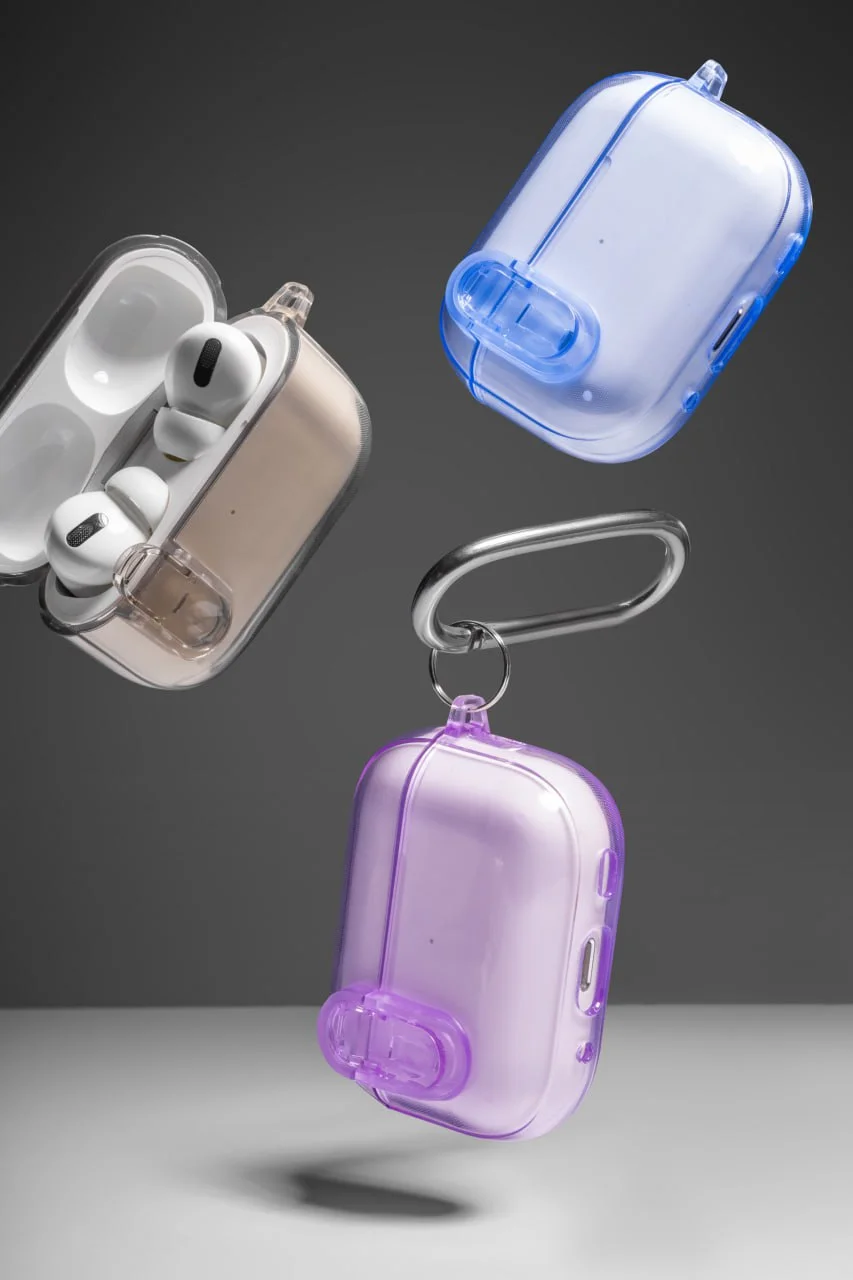 Футляр TPU Colorful для навушників Airpods 1/2, TPU, купити оптом з доставкою