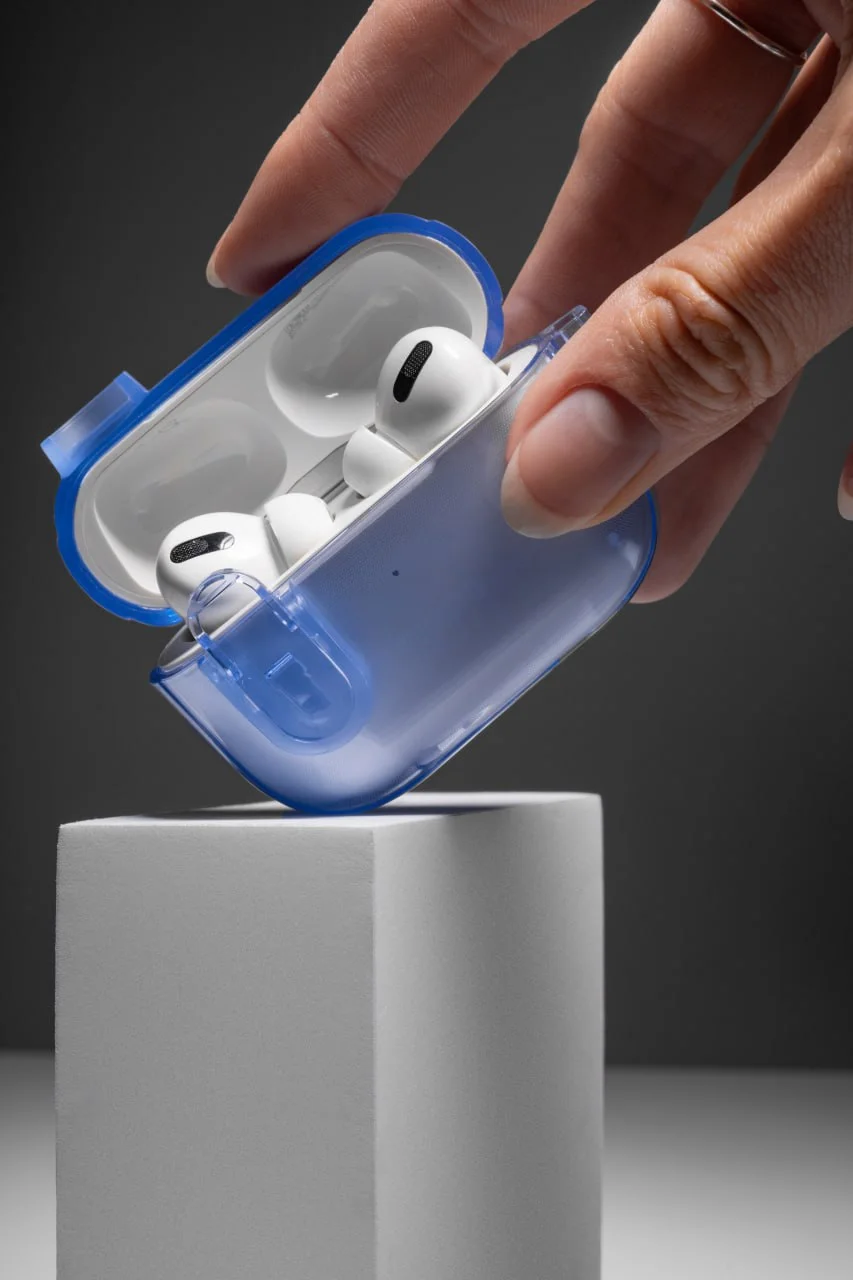 Футляр TPU Colorful для навушників Airpods 1/2, TPU, купити оптом з доставкою