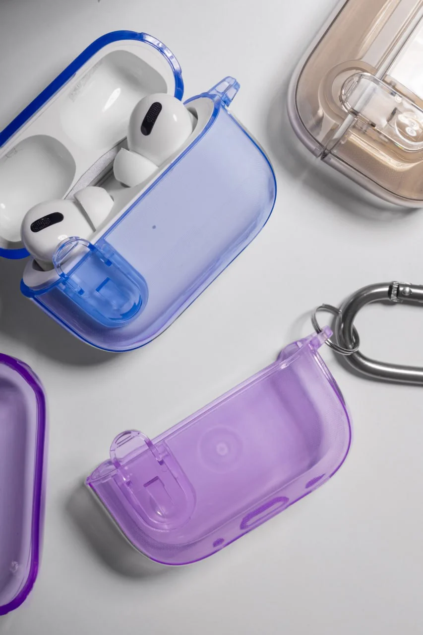 Футляр TPU Colorful для навушників Airpods 1/2, TPU, купити оптом з доставкою