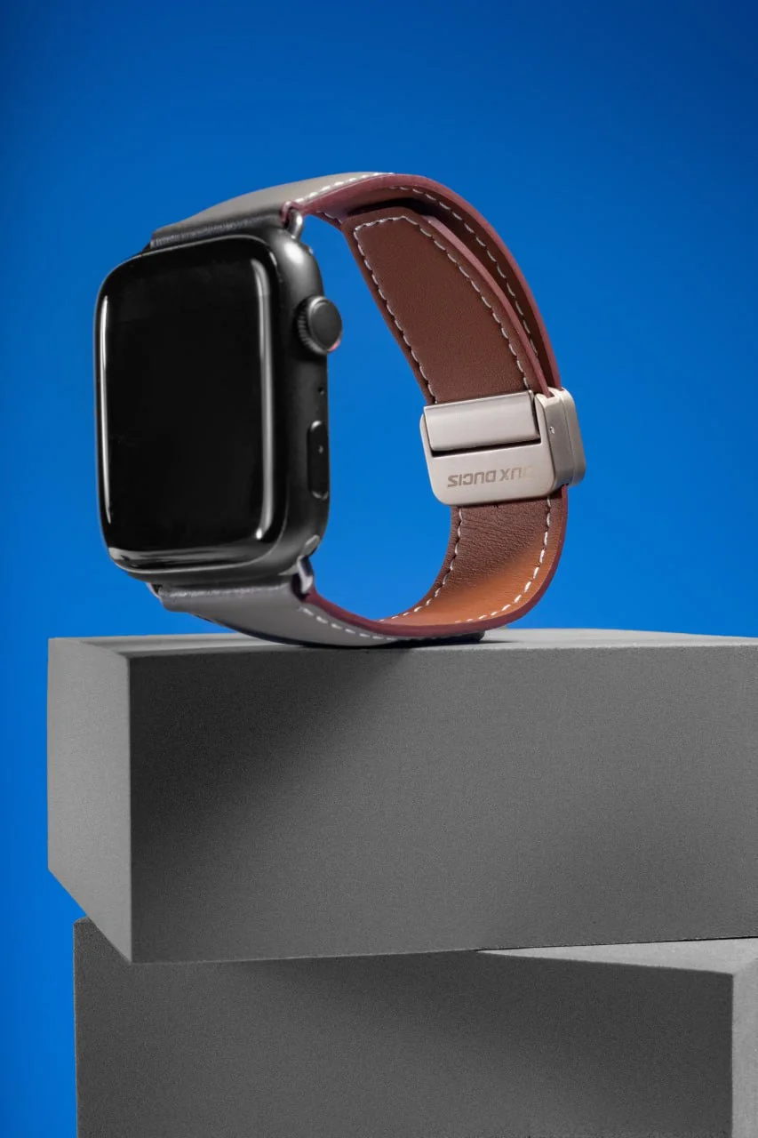 Ремешок Dux Ducis Genuine Leather для Apple Watch 38/40/41/42mm(ser.10), Кожа, купить оптом с доставкой