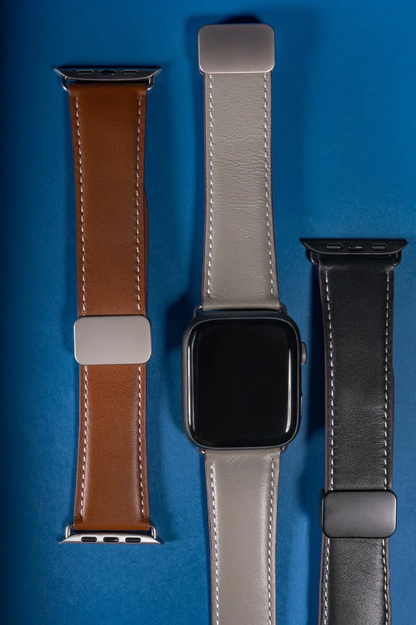 Ремешок Dux Ducis Genuine Leather для Apple Watch 38/40/41/42mm(ser.10), Кожа, купить оптом с доставкой