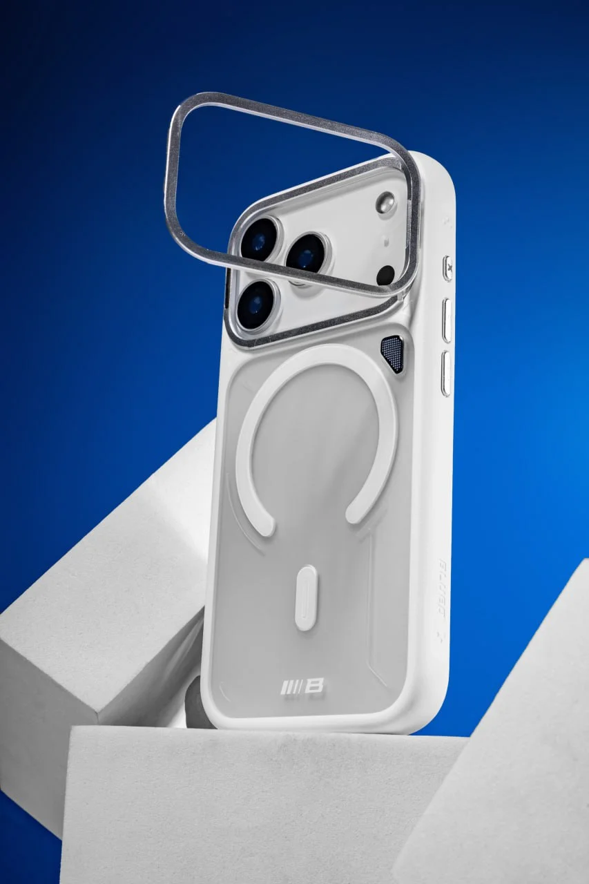 TPU+PC чехол Blueo Frosted Heat Dissipation Stand with MagSafe для Apple iPhone 17 Pro Max (6.9"), TPU+PC, купить оптом с доставкой