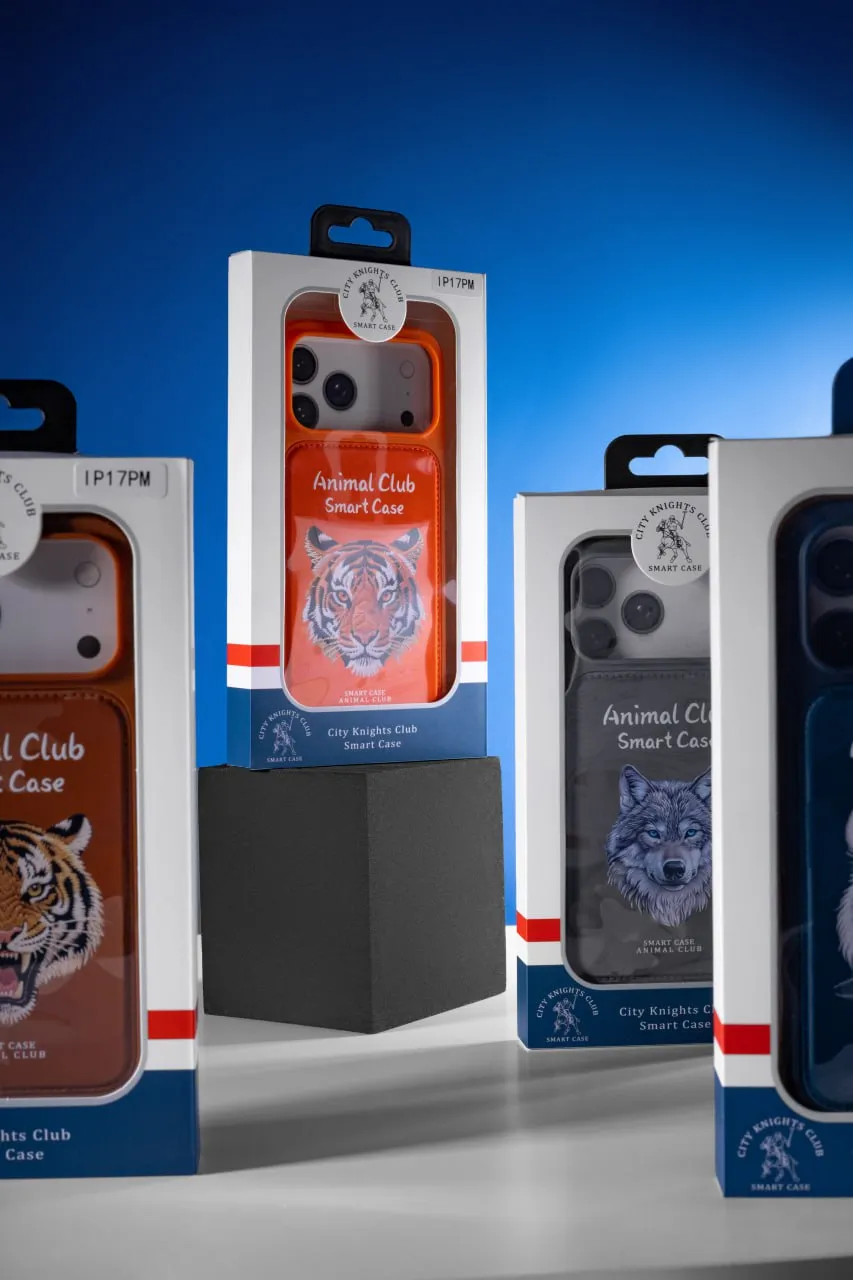 TPU+PC чехол Animal Club для Apple iPhone 17 Pro Max (6.9"), TPU+PC, купить оптом с доставкой