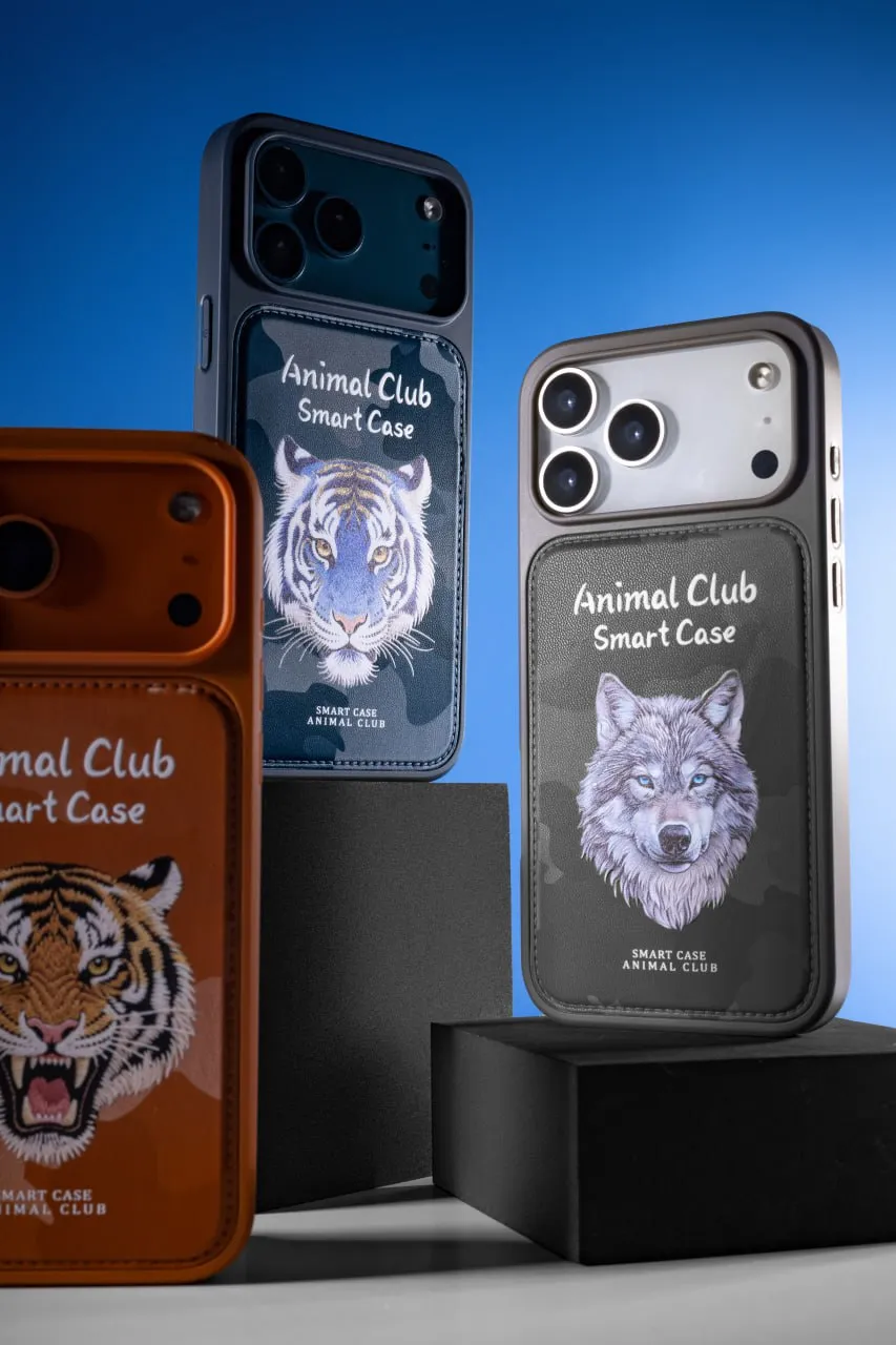 TPU+PC чехол Animal Club для Apple iPhone 17 Pro Max (6.9"), TPU+PC, купить оптом с доставкой