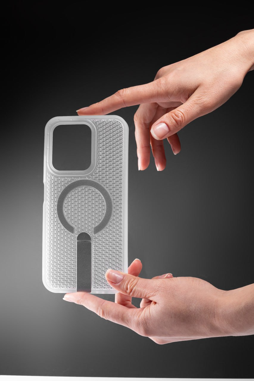 Чехол TPU Breeze with Magnetic Fit stand для Samsung Galaxy S26+, TPU+PC, купить оптом с доставкой
