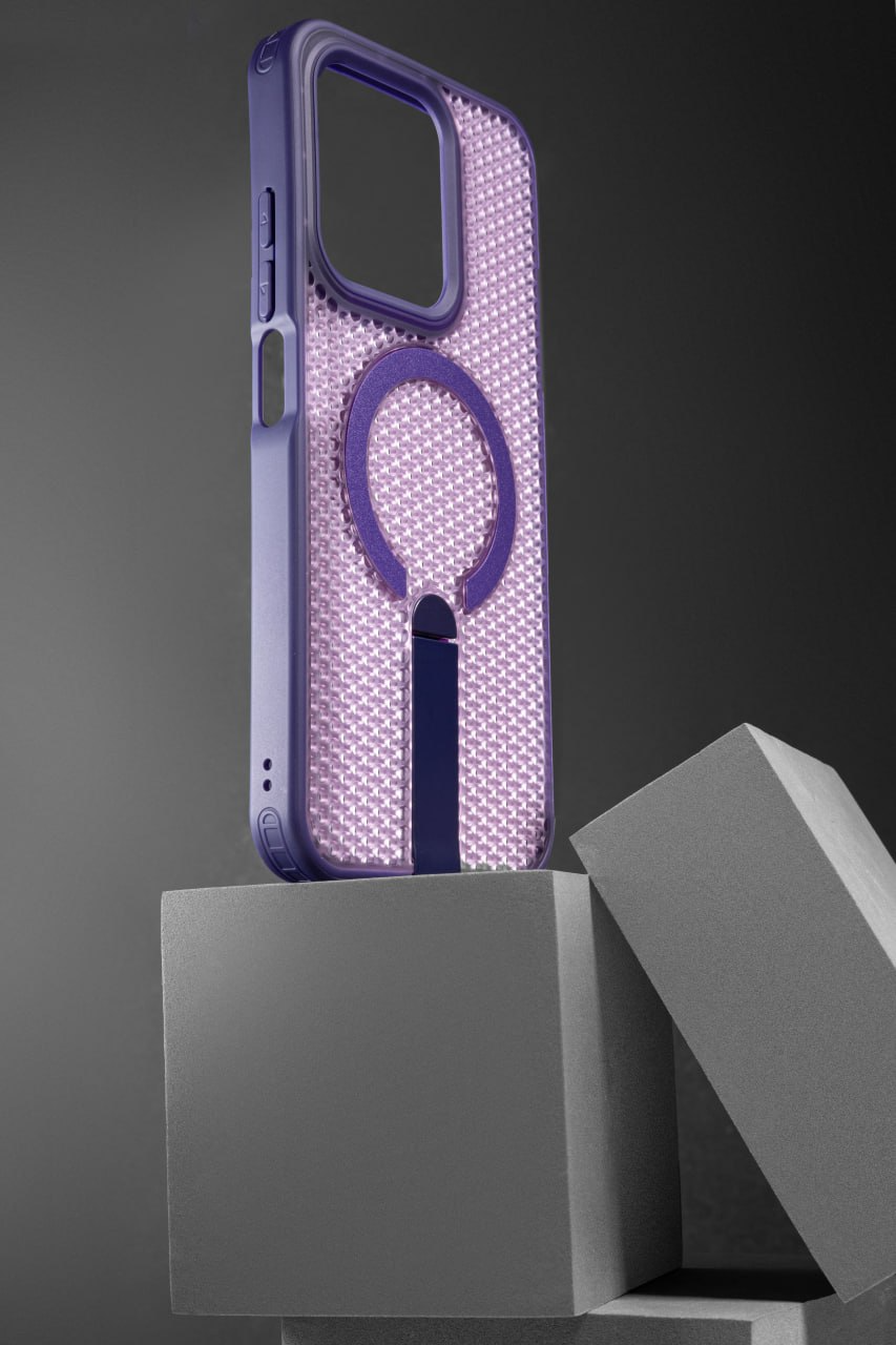 Чехол TPU Breeze with Magnetic Fit stand для Samsung Galaxy S26+, TPU+PC, купить оптом с доставкой