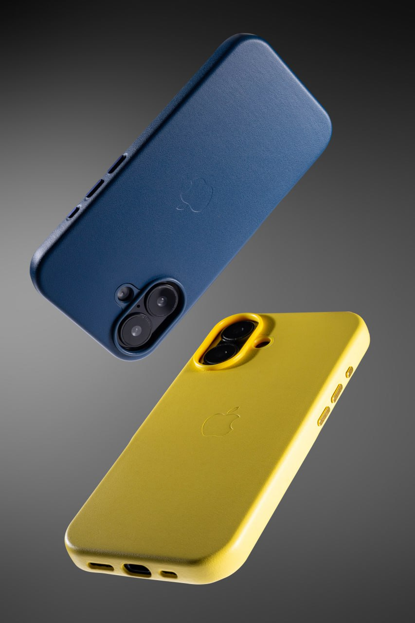 Чехол кожаный Leather Case (AA) with Magnetic Fit and Animation для Apple iPhone 17 (6.3"), Искусственная кожа, купить оптом с доставкой
