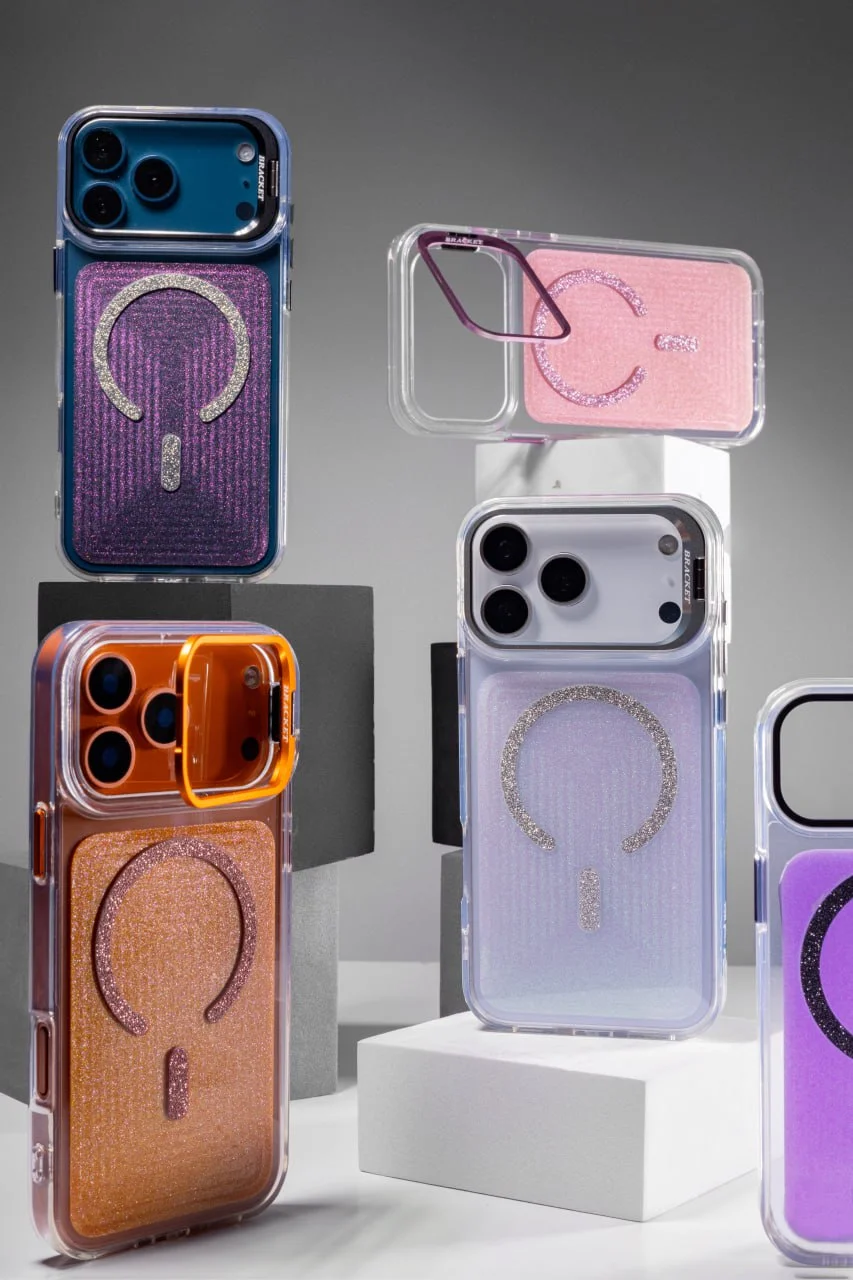 Чехол TPU+PC Jewel Sparkle with Magnetic Fit для Apple iPhone 15 (6.1"), TPU+PC, купить оптом с доставкой