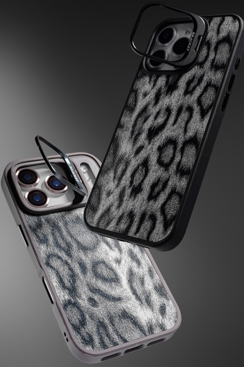 Чехол TPU+PC Wild Leopard with Magnetic Fit and Lens для Apple iPhone 15 Pro Max (6.7"), TPU+PC, купить оптом с доставкой