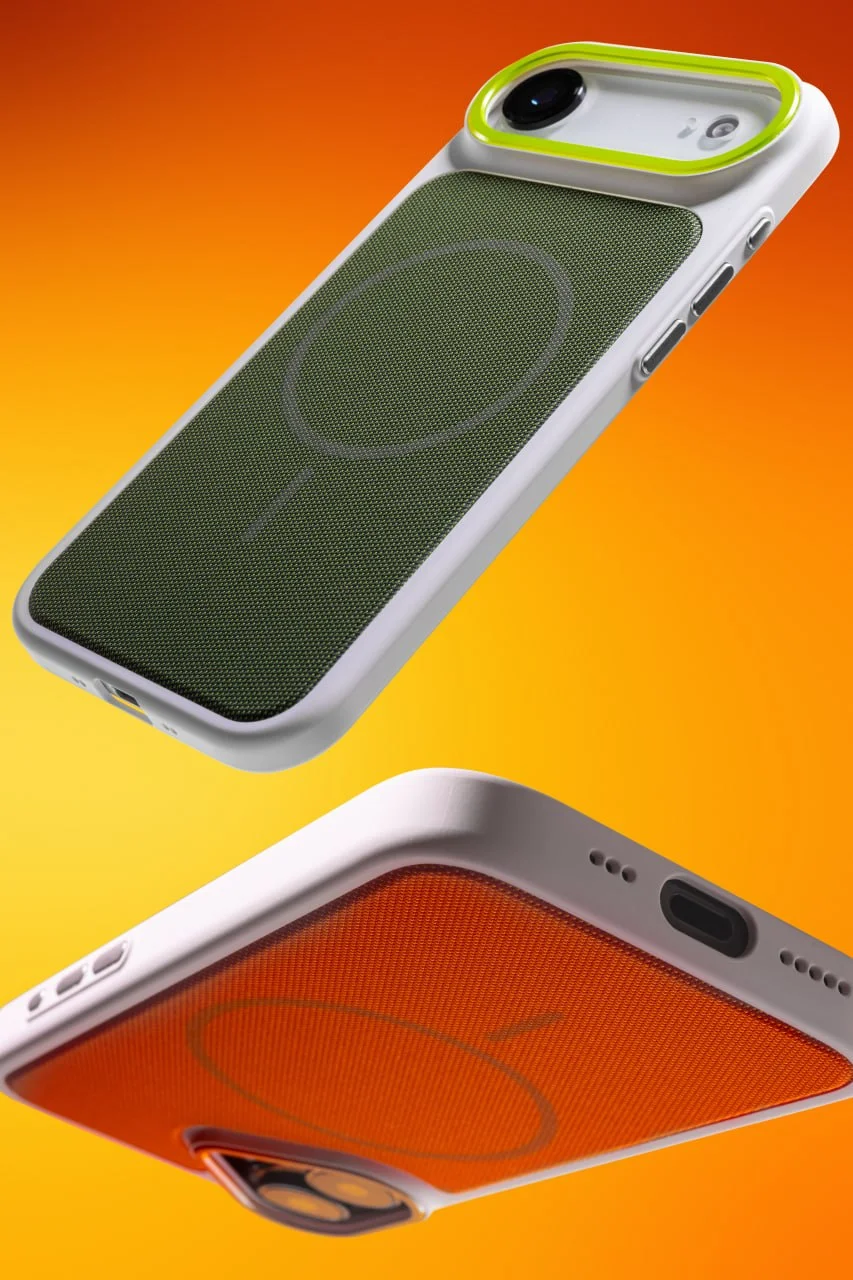 Чехол PC Textile Hybrid with Magnetic Fit для Apple iPhone 16 Pro Max (6.9"), Ткань, купить оптом с доставкой