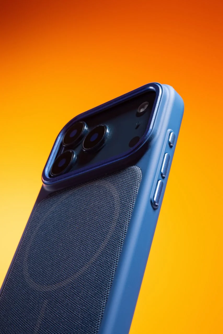 Чехол PC Textile Hybrid with Magnetic Fit для Apple iPhone 16 Pro Max (6.9"), Ткань, купить оптом с доставкой