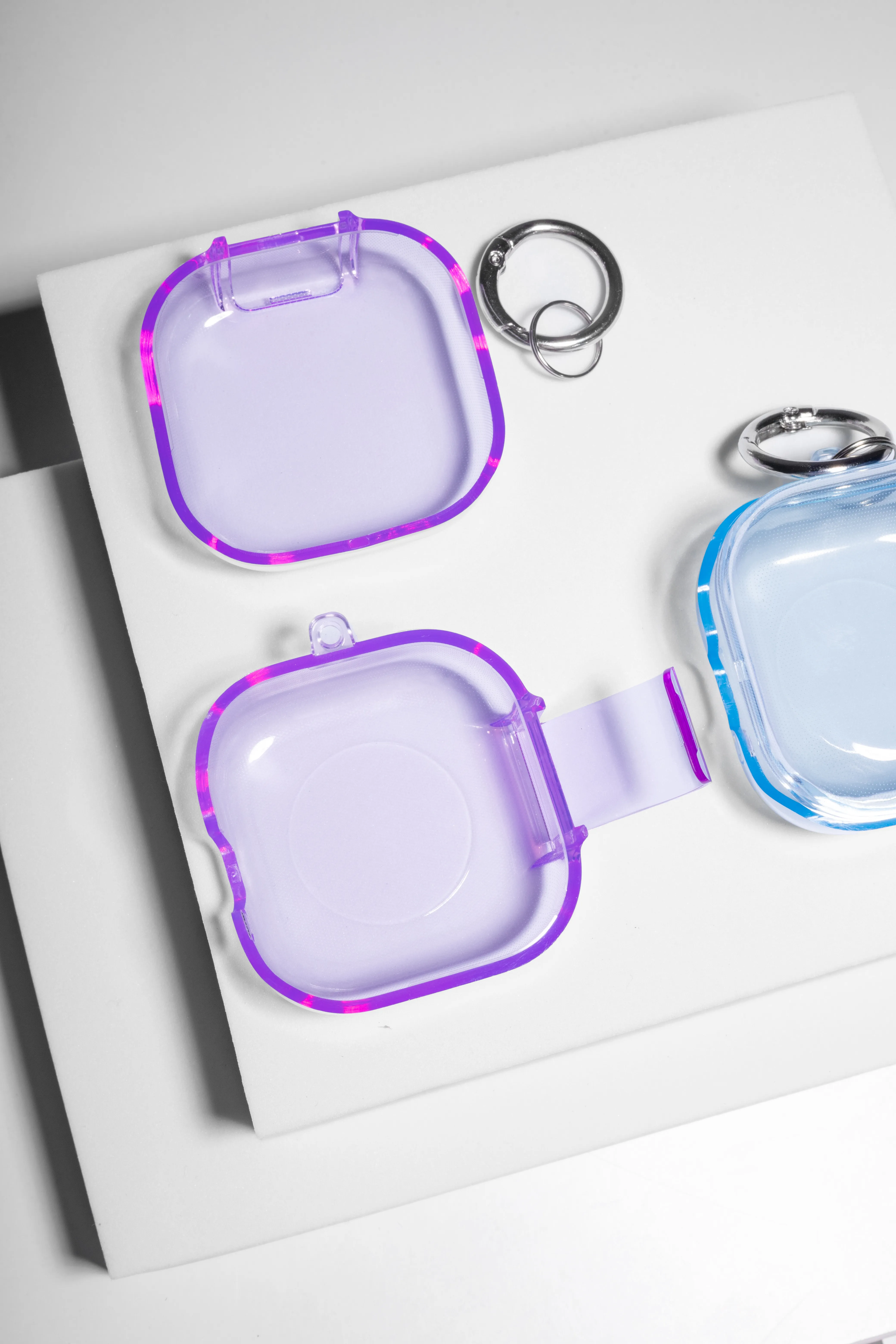 Футляр Crystal Lock Series для Samsung Galaxy Buds 4 / 4 Pro, Пластик, купить оптом с доставкой