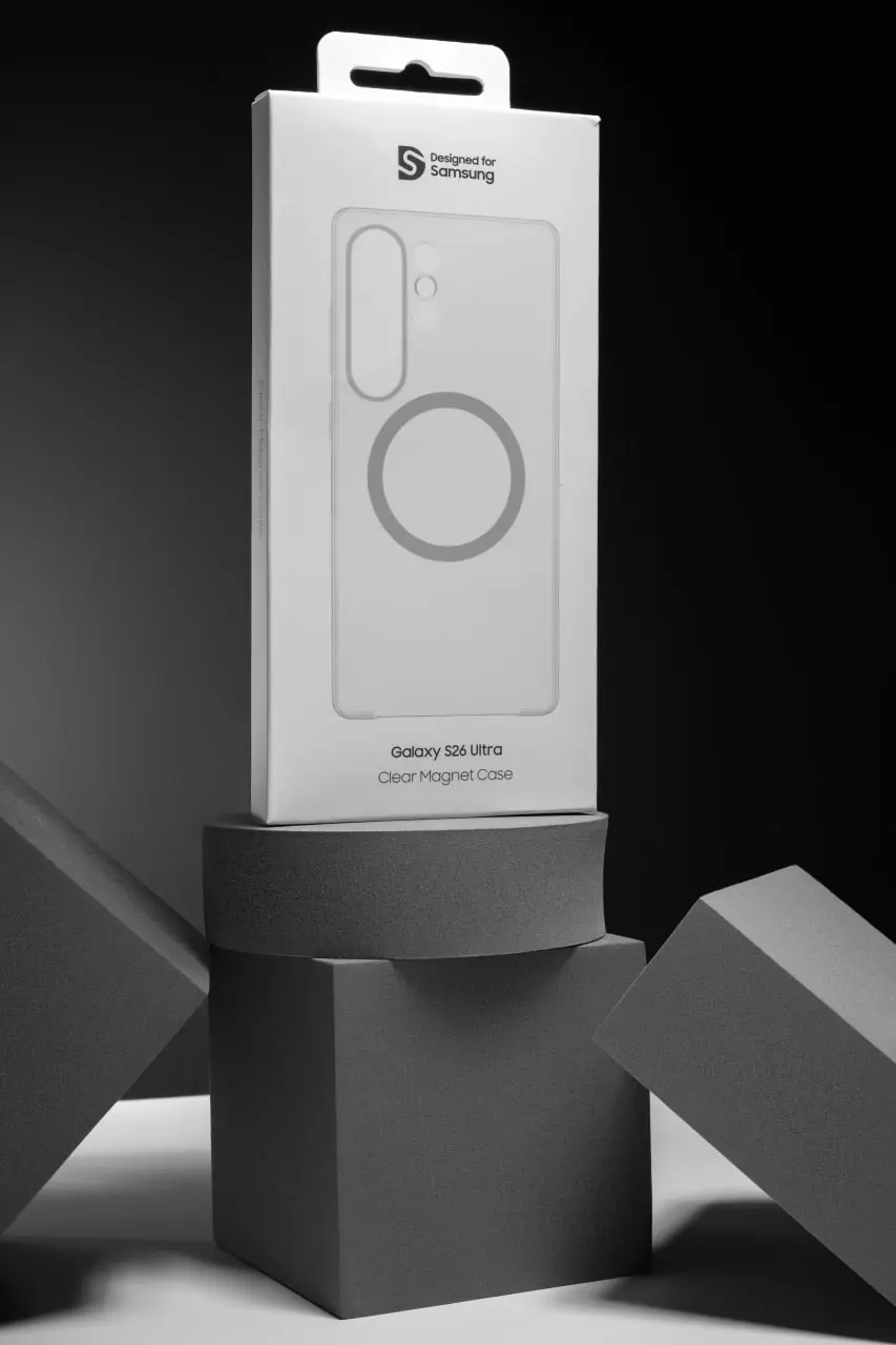 Чехол PC Clear Magnet Case (AAA) with Magnetic Fit для Samsung Galaxy S25+, Пластик, купить оптом с доставкой