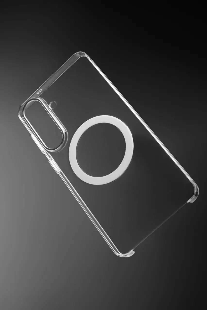 Чехол PC Clear Magnet Case (AAA) with Magnetic Fit для Samsung Galaxy S25+, Пластик, купить оптом с доставкой