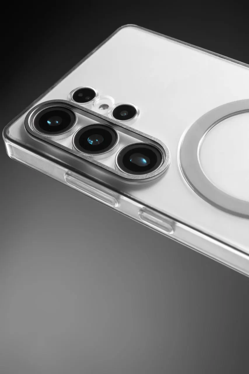 Чехол PC Clear Magnet Case (AAA) with Magnetic Fit для Samsung Galaxy S25+, Пластик, купить оптом с доставкой