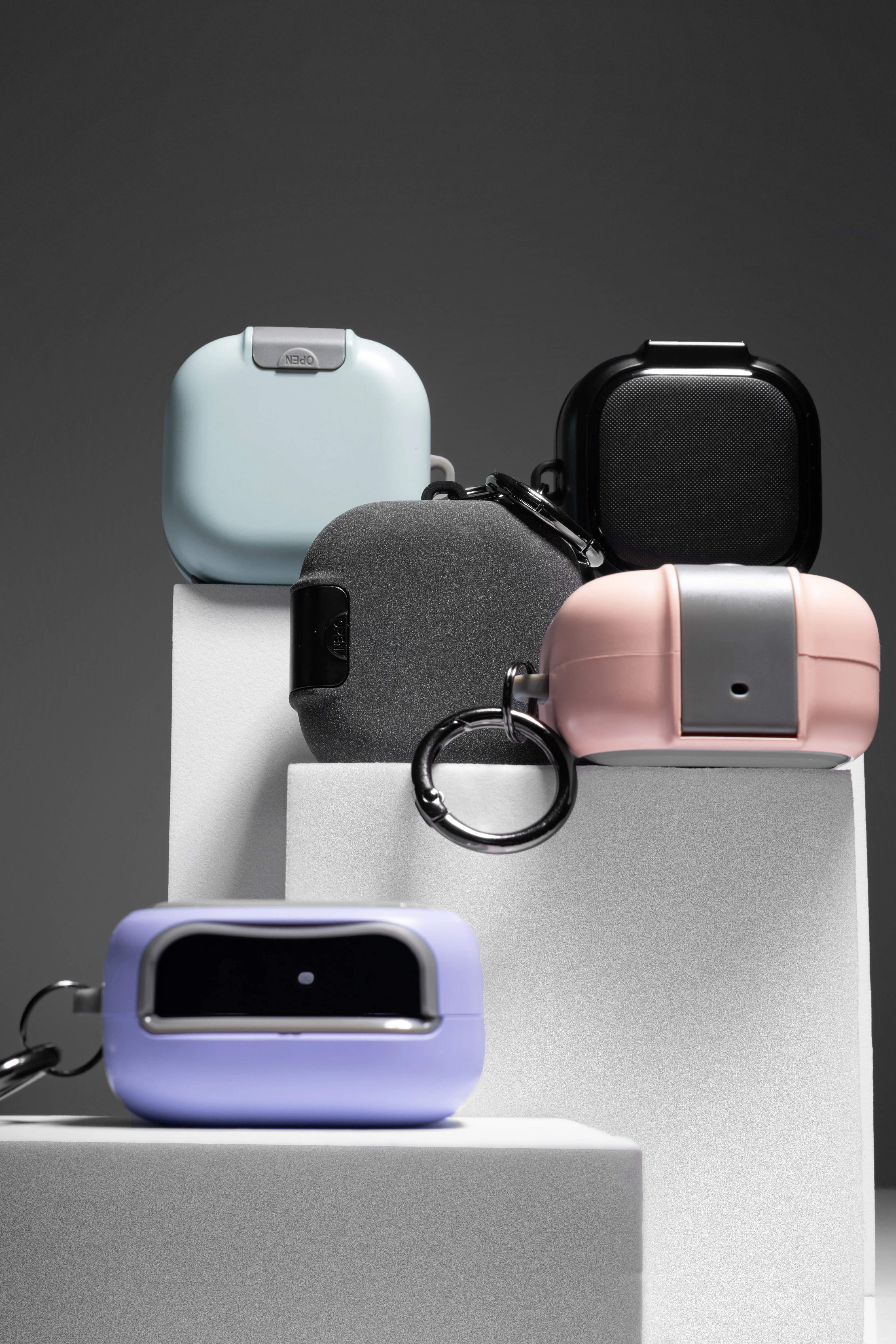 Футляр Matte Shield Series для Samsung Galaxy Buds 4 / 4 Pro, Пластик, купити оптом з доставкою