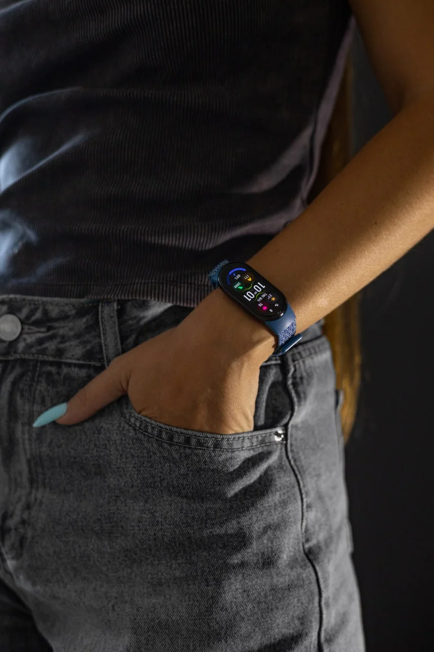 Ремешок Nylon New для Xiaomi Mi Band 8/9/10, Нейлон, купить оптом с доставкой