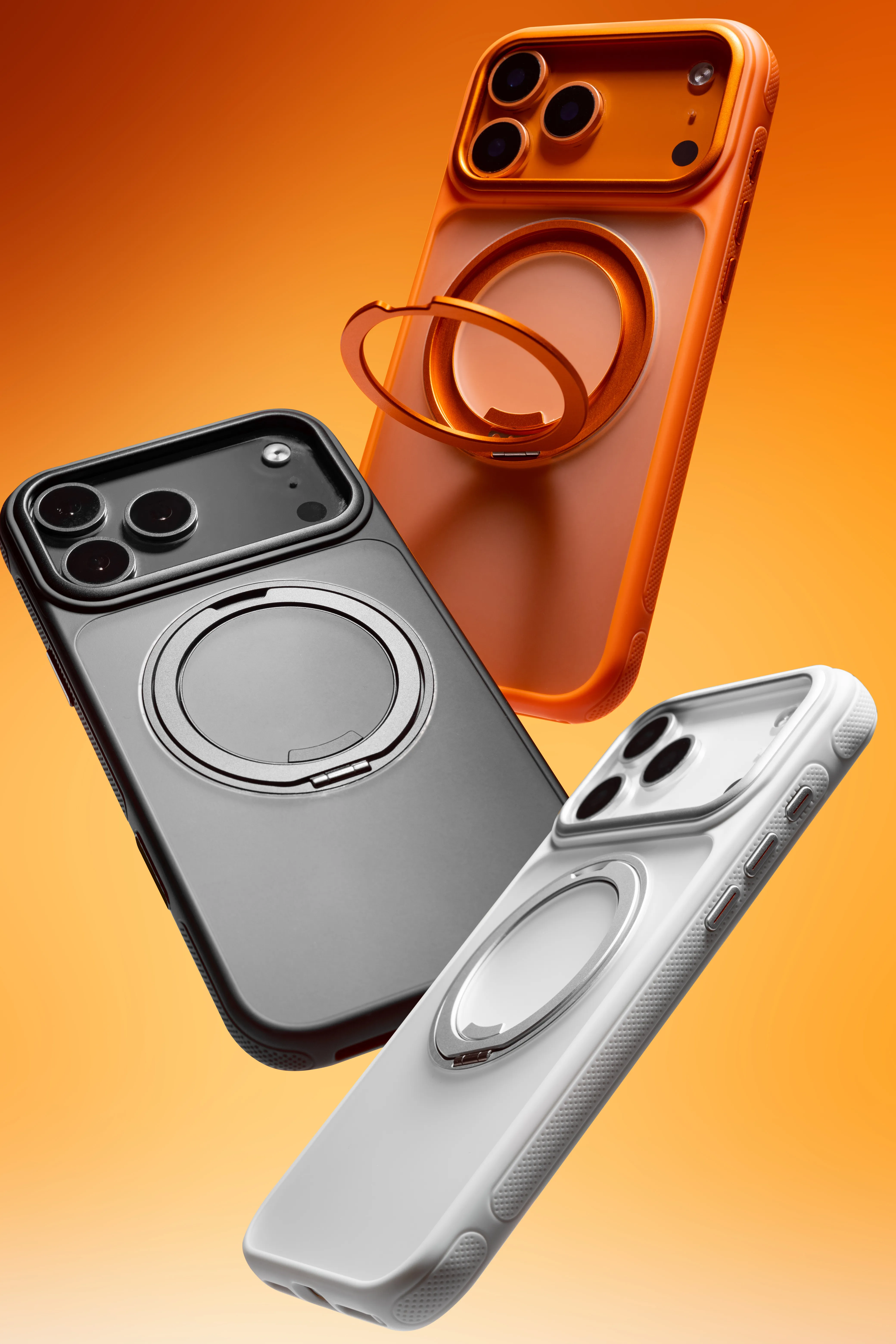 Чохол Ummi Stylish with MagSafe Ring для Apple iPhone 17 Pro Max (6.9"), TPU+PC, купити оптом з доставкою