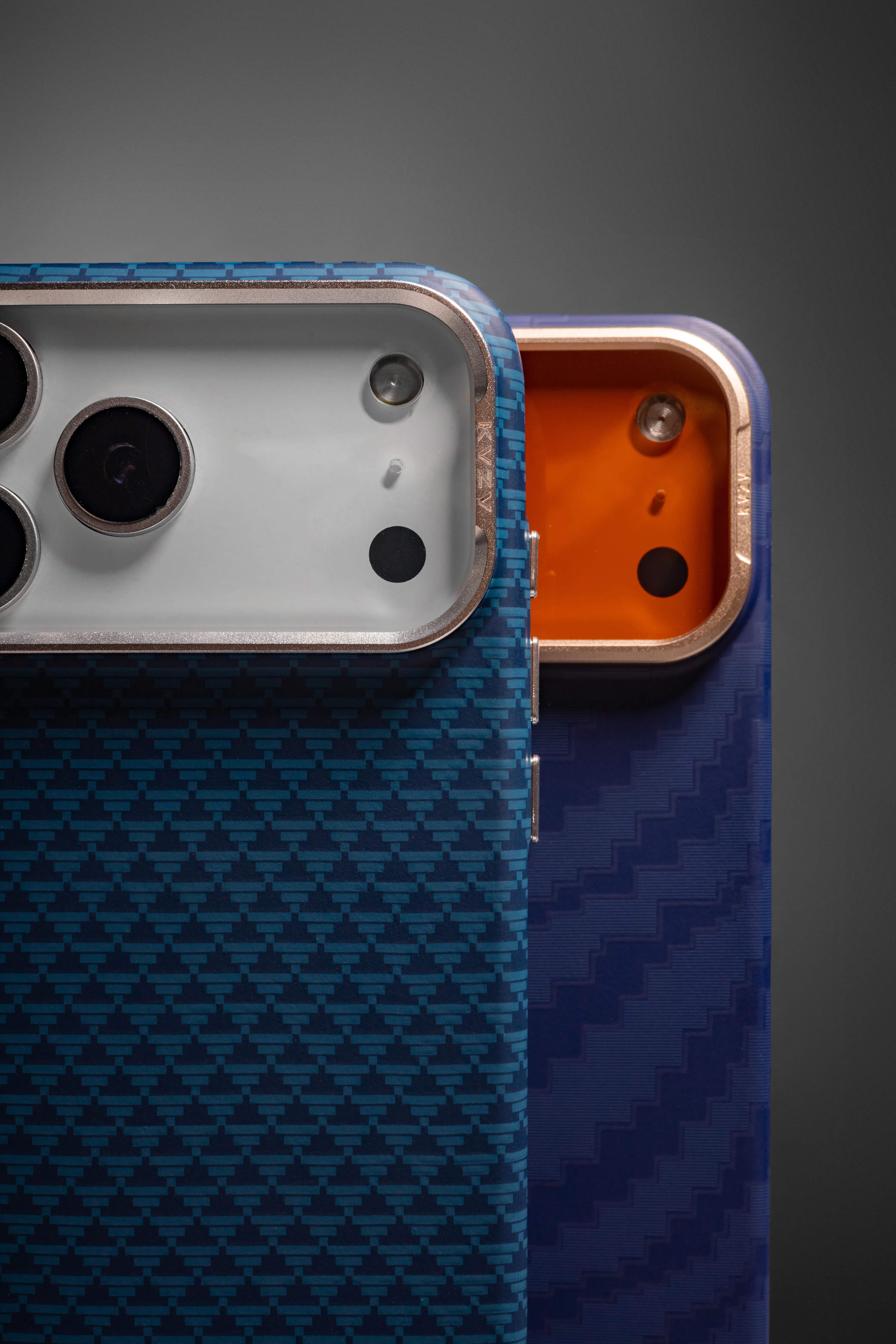 Чехол TPU+PC KVZV Triangular Pattern with Magnetic Fit для Apple iPhone 16 Pro Max (6.9"), TPU+PC, купить оптом с доставкой