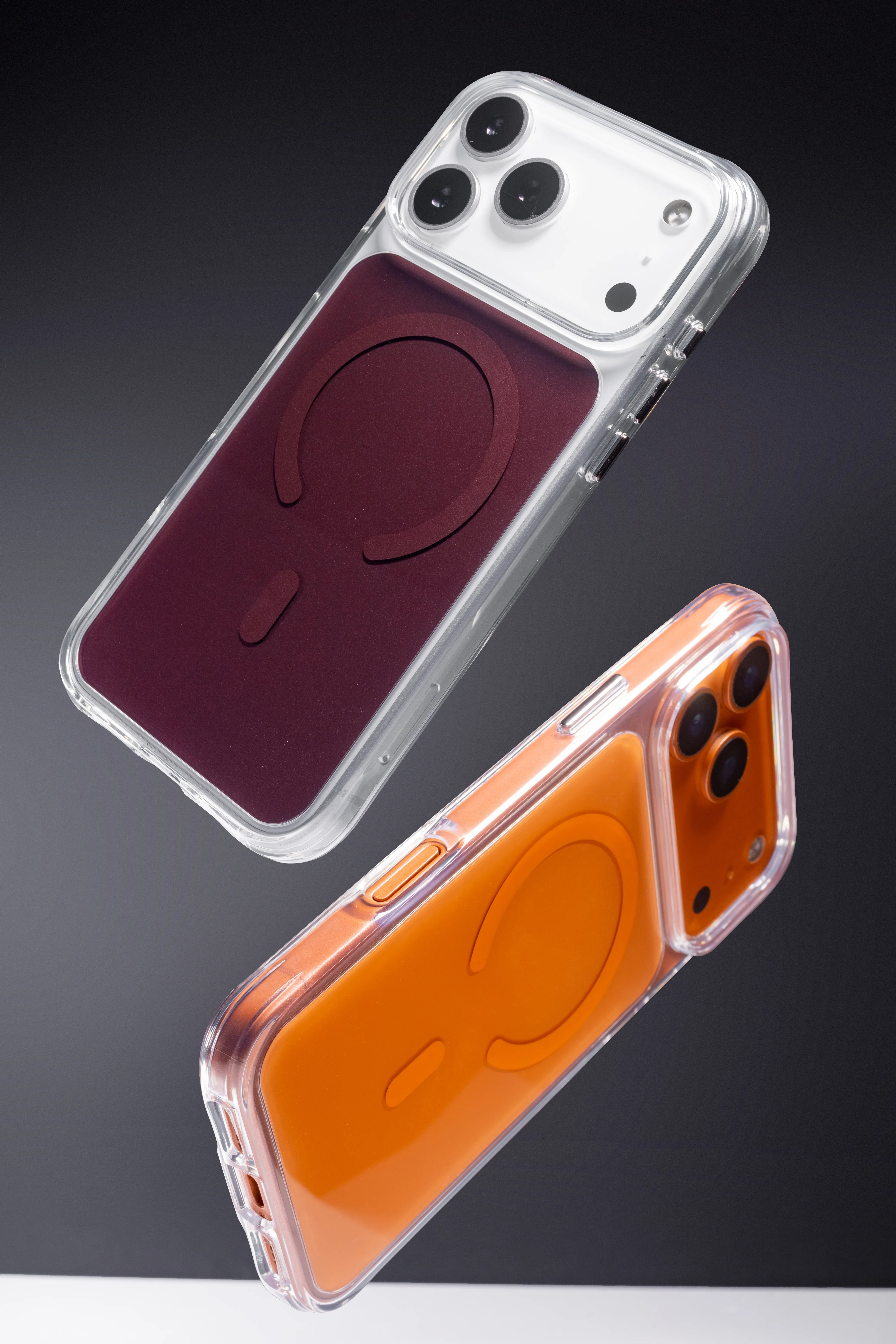 Чехол TPU+PC Space Pure Color with Magnetic Fit для Apple iPhone 17 Pro Max / 18 Pro Max (6.9"), TPU+PC, купить оптом с доставкой
