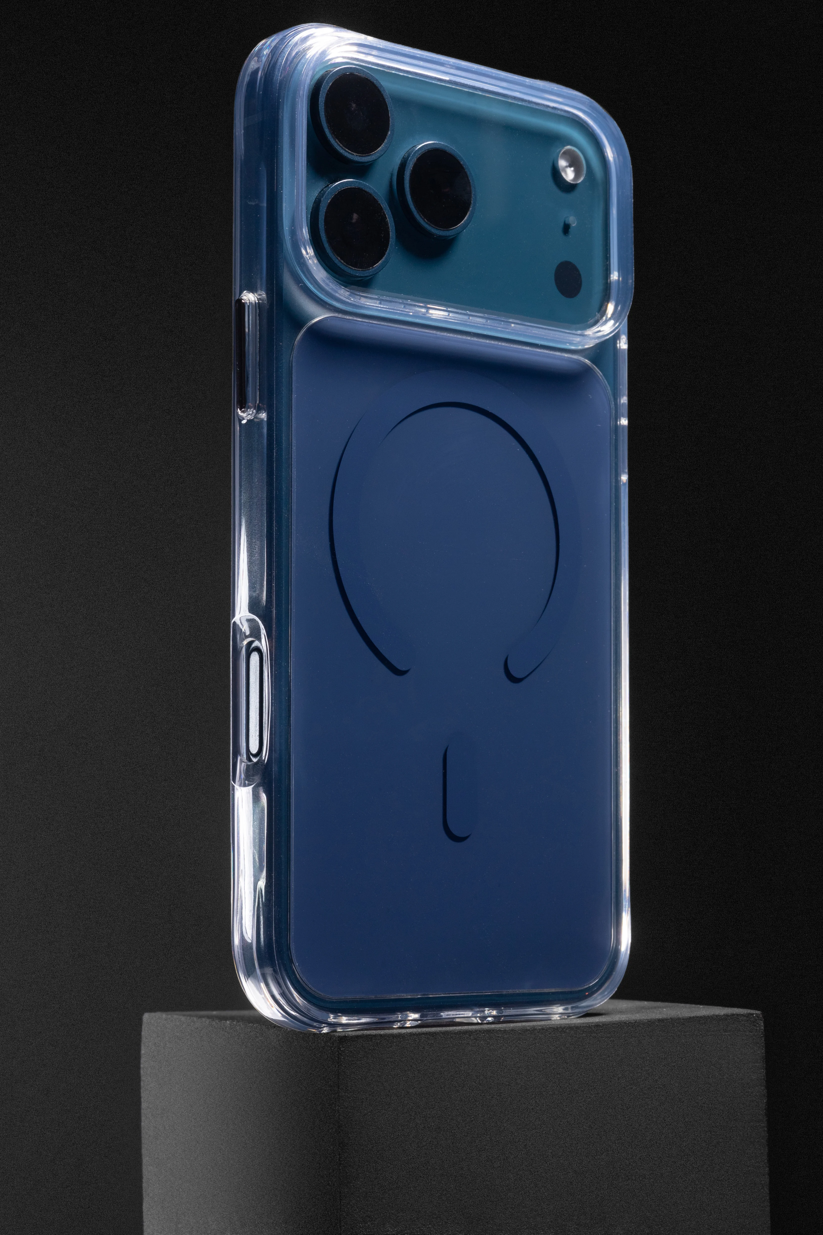 Чехол TPU+PC Space Pure Color with Magnetic Fit для Apple iPhone 17 Pro Max / 18 Pro Max (6.9"), TPU+PC, купить оптом с доставкой