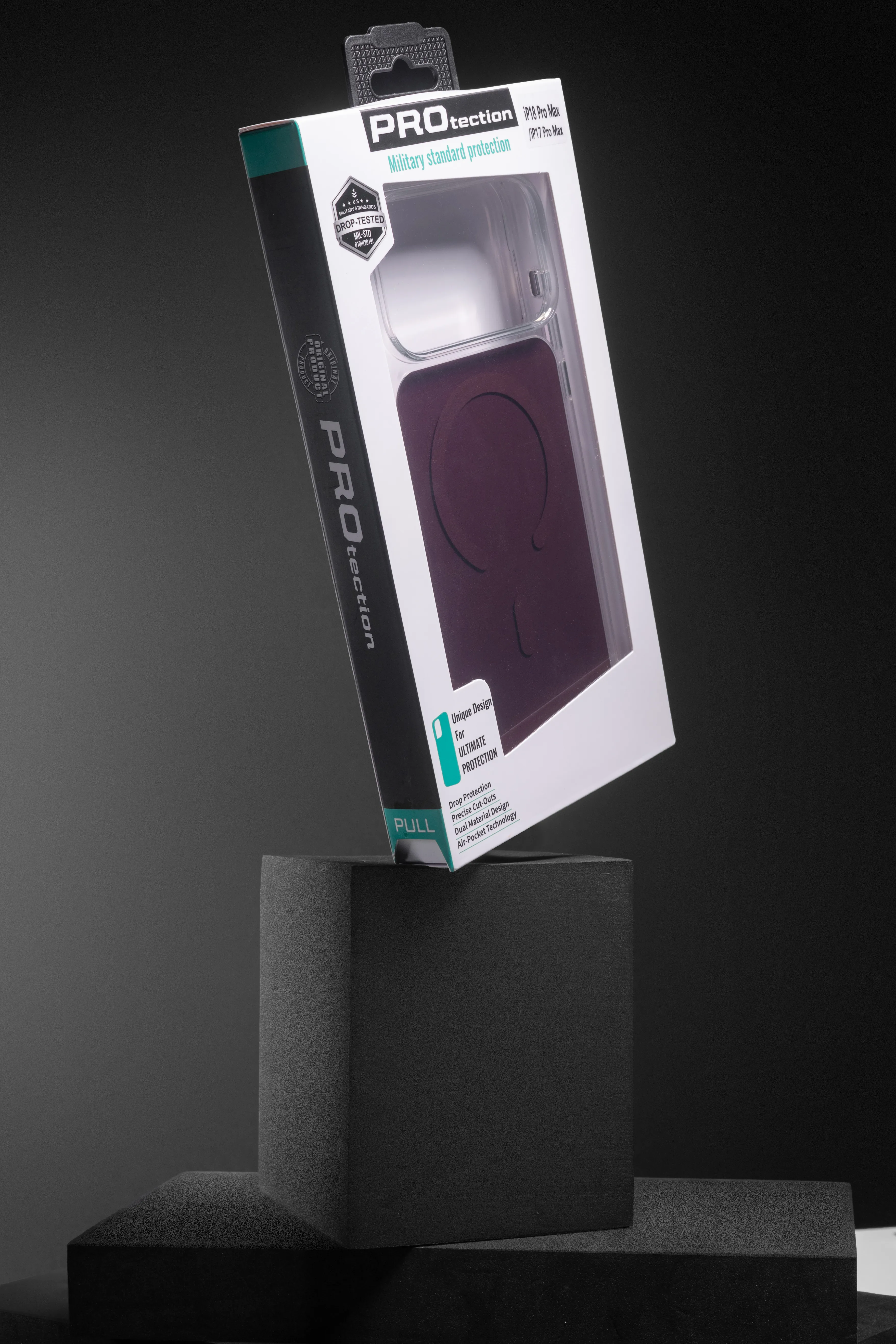 Чехол TPU+PC Space Pure Color with Magnetic Fit для Apple iPhone 17 Pro Max / 18 Pro Max (6.9"), TPU+PC, купить оптом с доставкой