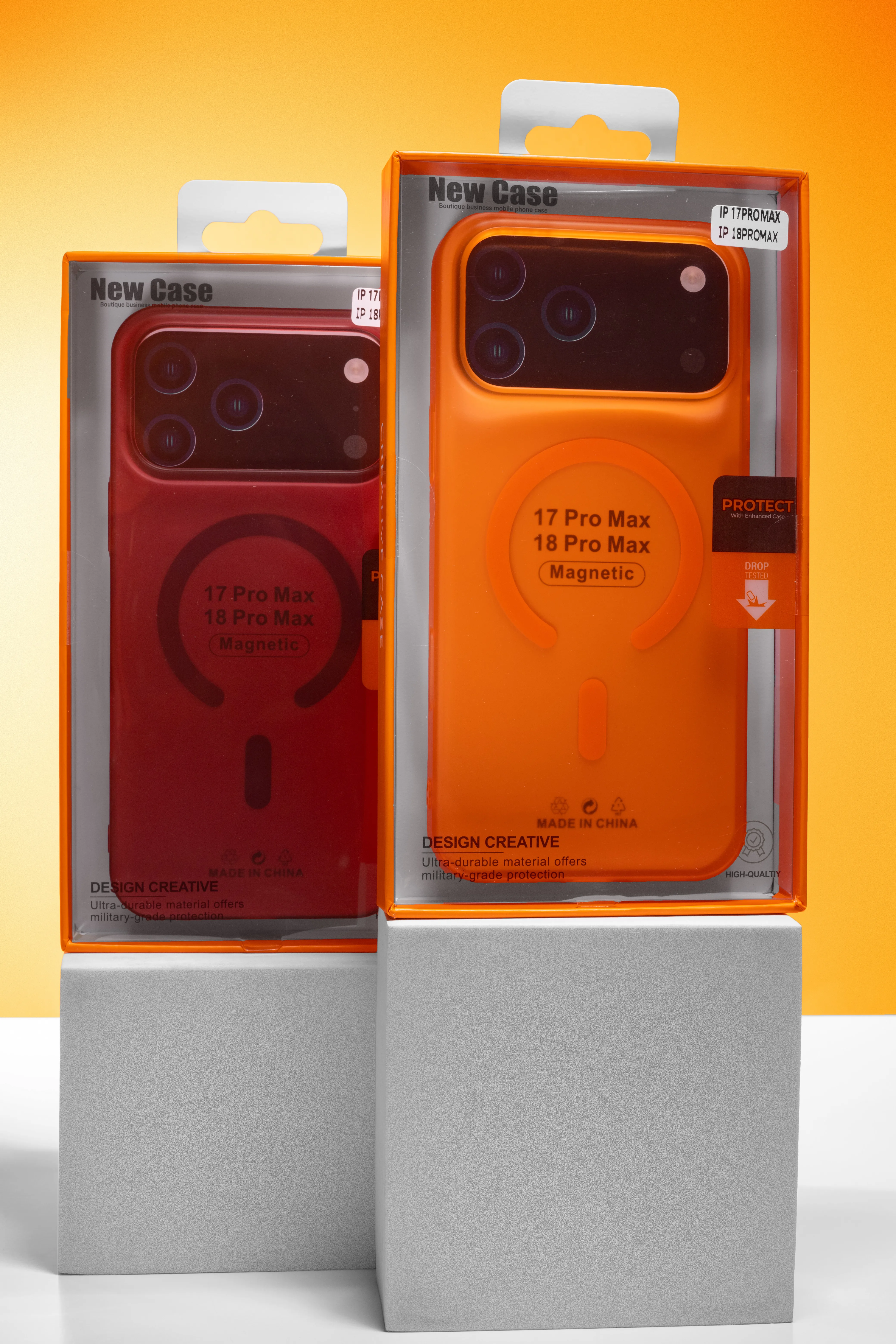 Чохол PC Matte Color with Magnetic Fit для Apple iPhone 15 Pro Max (6.7"), Пластик, купити оптом з доставкою