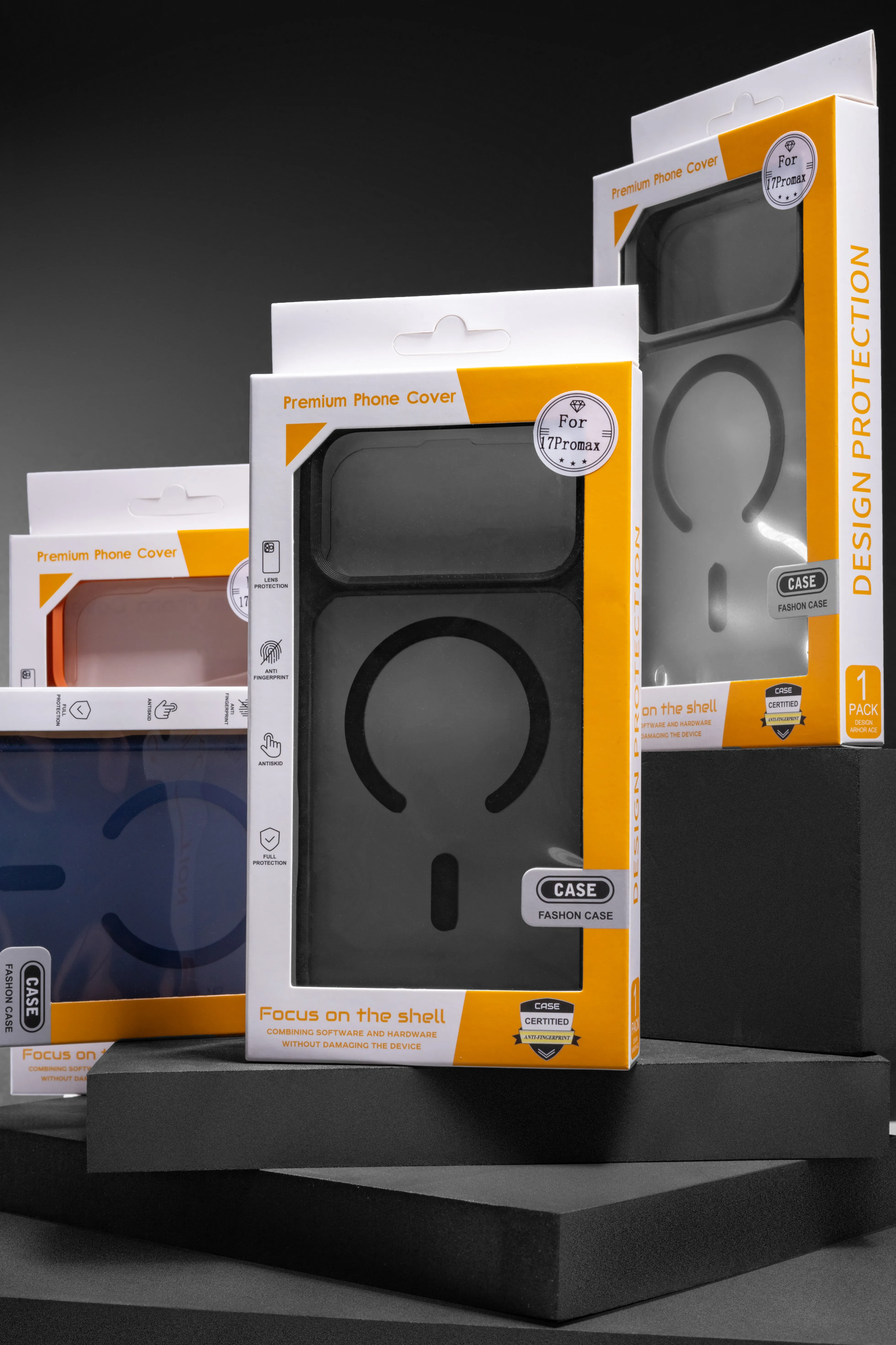 TPU+PC чохол Metal Buttons with MagSafe для Apple iPhone 14 Plus (6.7"), TPU+PC, купити оптом з доставкою