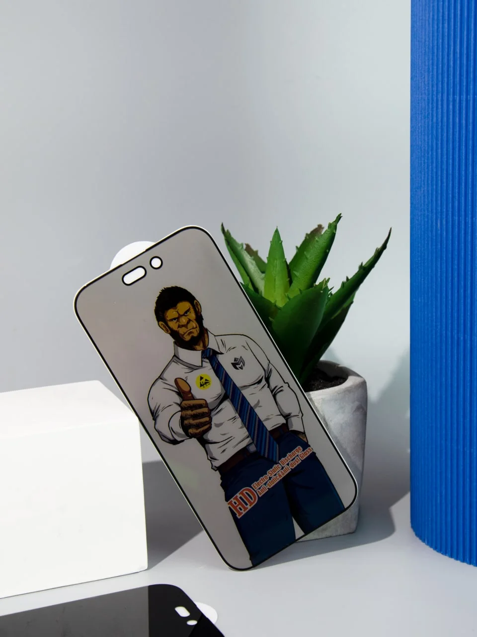 Защитное стекло Privacy 5D Anti-Static (тех.пак) для Apple iPhone 17 Pro Max (6.9"), Закаленное стекло, купить оптом с доставкой