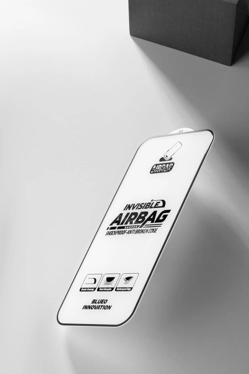 Защитное 3D стекло Blueo Invisible Airbag Anti-broken для Apple iPhone 14 Pro / 15 / 16 (6.1"), Закаленное стекло, купить оптом с доставкой