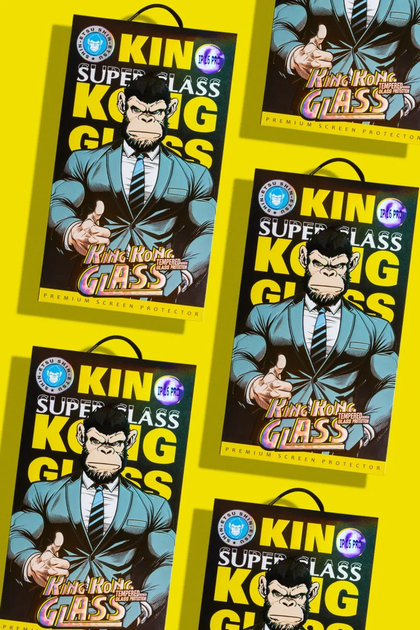 Защитное 2.5D стекло King Kong HD для Apple iPhone 13 Pro / 13 / 14 / 16e / 17e (6.1"), Закаленное стекло, купить оптом с доставкой