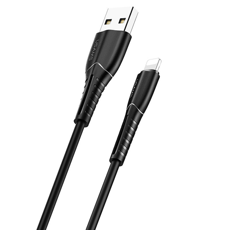 Дата кабель Usams US-SJ364 U35 USB to Lightning 2A (1m) дивитися фото №1