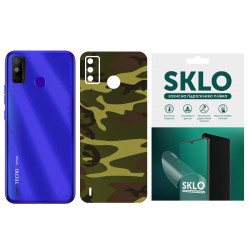 Захисна плівка SKLO Back (тил) Camo для TECNO Camon 17