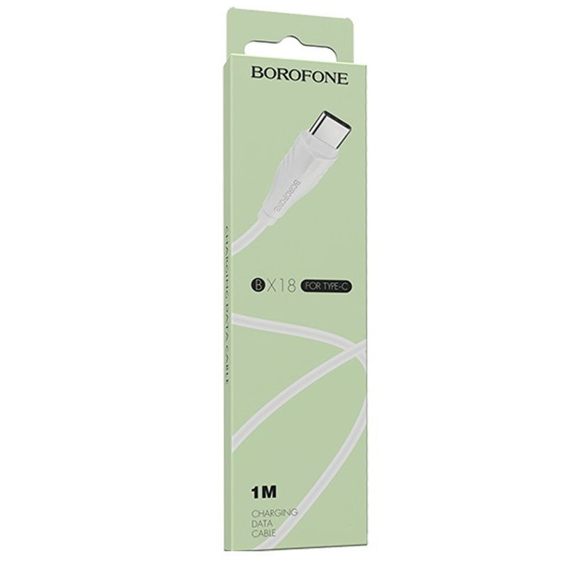 Дата кабель Borofone BX18 Optimal USB to Type-C (1m) дивитися фото №6